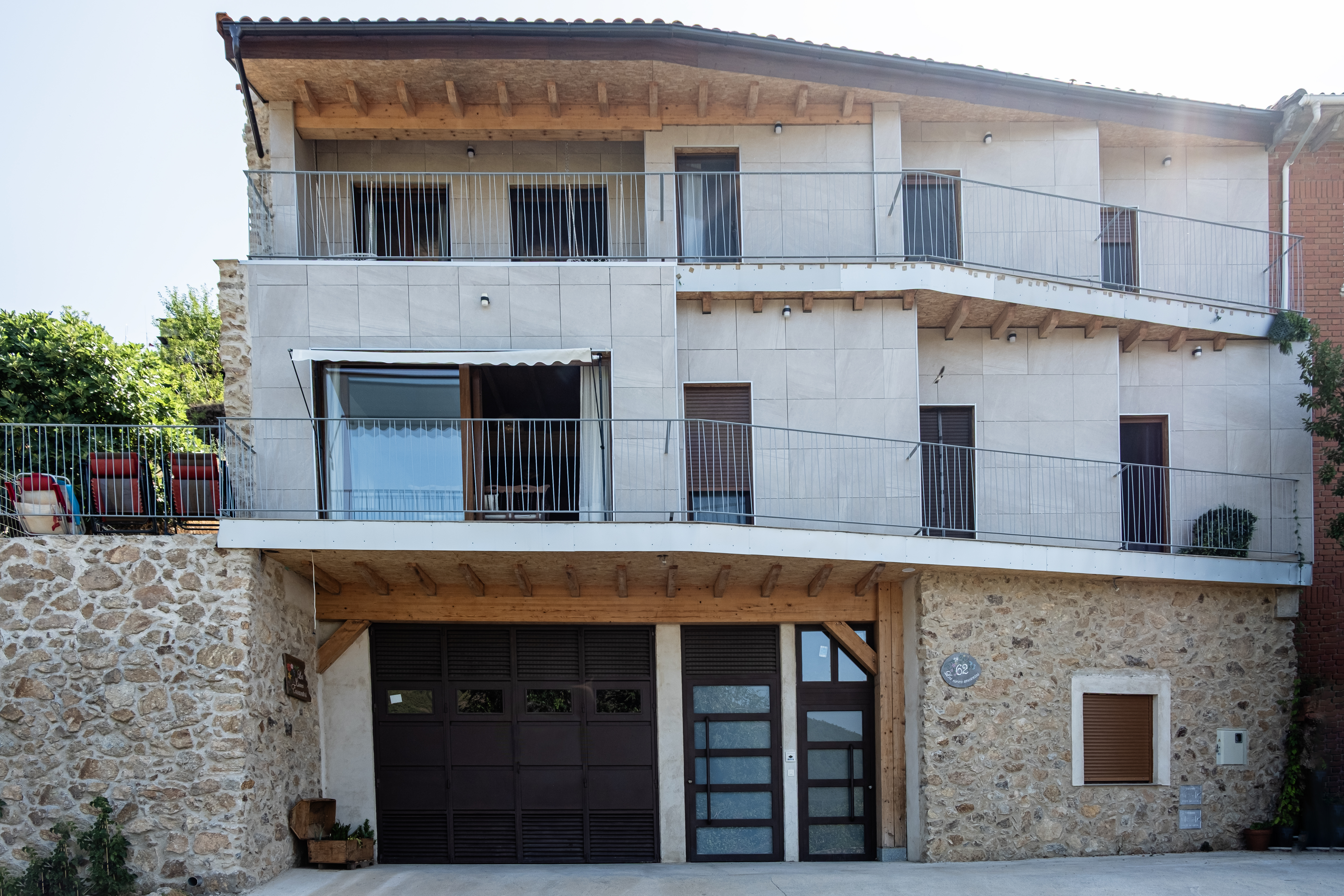 Vista exterior de la casa